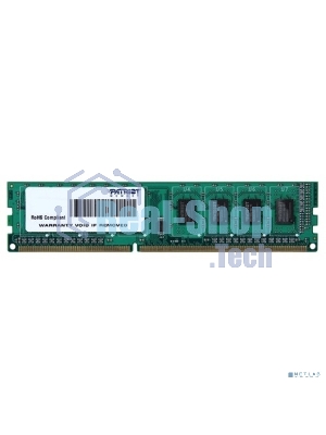 Оперативная память Patriot, DDR3, 4GB (1x4 GB), 1333 MHz, CL9, DIMM