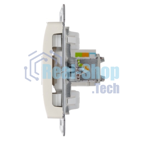 Systeme Electric Glossa Беж Розетка телефонная RJ11