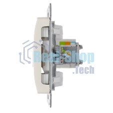 Systeme Electric Glossa Беж Розетка телефонная RJ11
