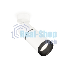 Комплект поворотного светильника Ambrella light XM6312011 SWH/PBK белый песок/черный полированный MR16 GU5.3 (A2202, C6301, A2061, C6312, N6131)