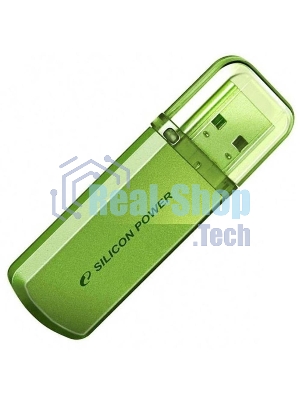 Флешка USB R/W Silicon Power R/W 8Gb Helios 101 SP008Gb,UF2101V1N USB 2.0 зеленый