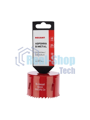 Коронка Rexant Bimetal 68 мм