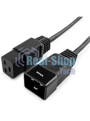 Шнур питания NTSS NTSS-PC19201 C19-C20 проводник.:3x1мм2 1.8м 220/250В 10А черный