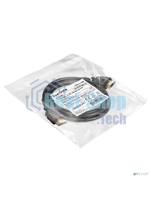 Кабель HDMI ExeGate EX-CC-HDMI-1.5 (19M/19M, 1,5м, v1.4b, позолоченные контакты)