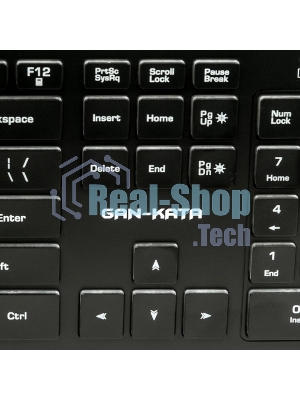 Комплект клавиатура+мышь Dialog KMGK-1707U проводной, USB, 1600 DPI, белый