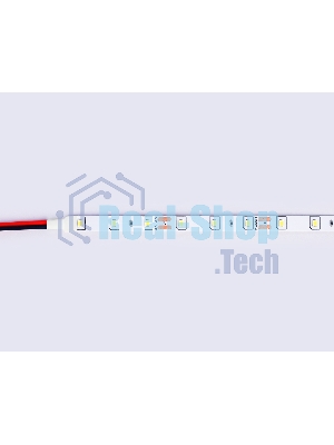 Светодиодная лента GS1003 2835 60Led/ 4.8W m/ 12V IP20 6500K/ 5000*8*1.2mm (2 конт.)