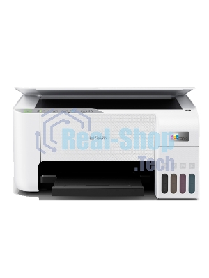 МФУ струйное Epson L3256 (C11CJ67407/C11CJ67414/C11CJ67421/C11CJ67519/C11CJ67504/C11CJ67524/C11CJ67516), A4 цветное, печ. до 10 стр/мин. (ч/б) до 5 стр/мин. (цвет), 1440 x 5760 dpi (печать) 1200x2400dpi (скан.), USB, Wi-Fi