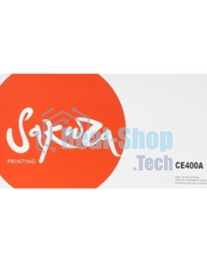 Картридж Sakura CE400A для HP Enterprise 500 Color M551/570/575, черный, 5 500 к.