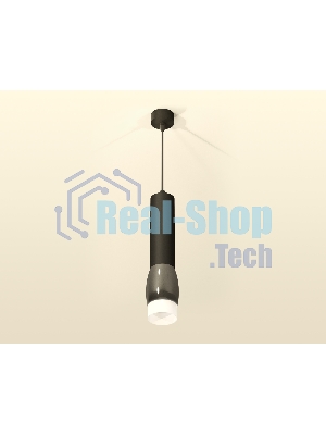 Светильник Ambrella Light XP1123004 DCH/SBK/FR черный хром/черный песок/белый матовый MR16 GU5.3