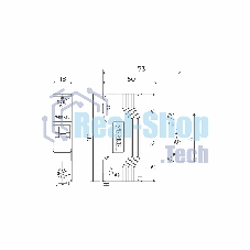 Автоматический выключатель Werkel 1P  20 A  C  6 кА W901P206