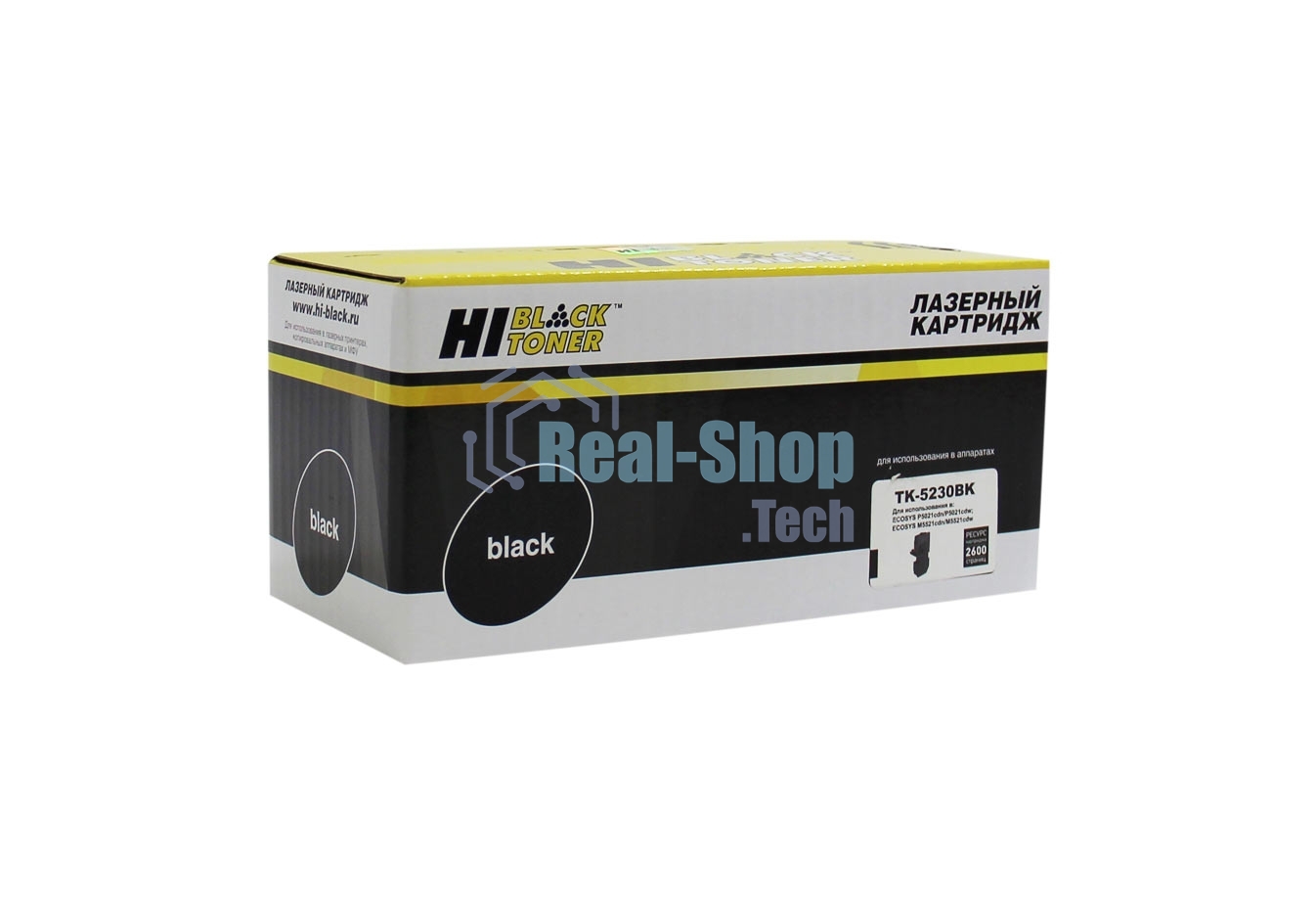 Картридж лазерный Hi-Black (HB-TK-5230Bk) для Kyocera P5021cdn/M5521cdn, Bk, 2,6K