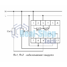 Реле времени PCU-510 (многофункц. 230В 2х8А 2перекл. IP20 монтаж на DIN-рейке) F&F EA02.001.009