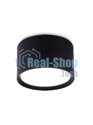Светильник Ambrella light TN52357 BK черный GX53 max 12W D82*50