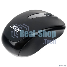 Мышь беспроводная Acer OMR133 черный, 1000 dpi, радиоканал, USB, кнопки - 3