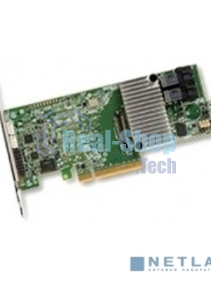 Контроллер LSI MegaRAID SAS9361-8I (PCI-E 3.0 x8, LP) SGL SAS 12G, RAID 0,1,10,5,6, 8port (2*intSFF8643),2Gb onboard, Каб.отдельно