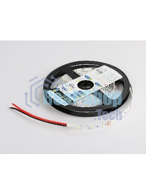 Светодиодная лента GS1003 2835 60Led/ 4.8W m/ 12V IP20 6500K/ 5000*8*1.2mm (2 конт.)