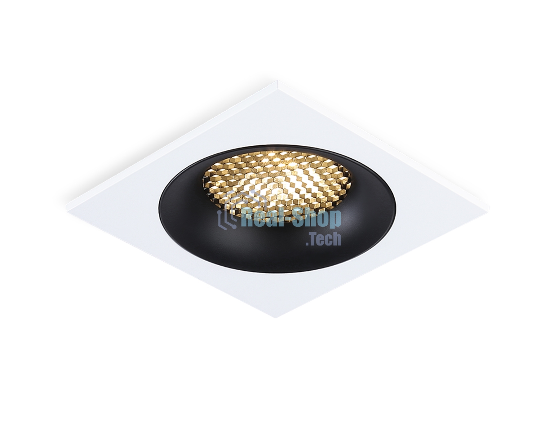 Светильник встраиваемый Ambrella light TN102727 WH/BK белый/черный GU5.3 92*92*23