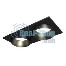 Комплект встраиваемого светильника Ambrella light XC6526021 SBK черный песок MR16 GU5.3 (C6526, N6131)