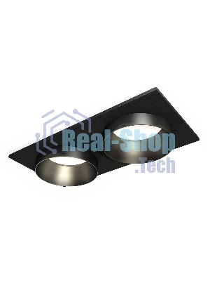 Комплект встраиваемого светильника Ambrella light XC6526021 SBK черный песок MR16 GU5.3 (C6526, N6131)