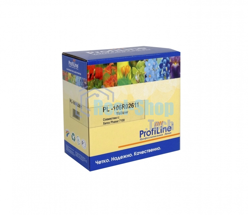 Картридж лазерный ProfiLine PL-106R02611 для принтеров Rank Xerox Phaser 7100 Yellow 9000 копий (2шт/уп)