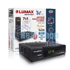 Цифровой телевизионный приемник LUMAX DV3218HD