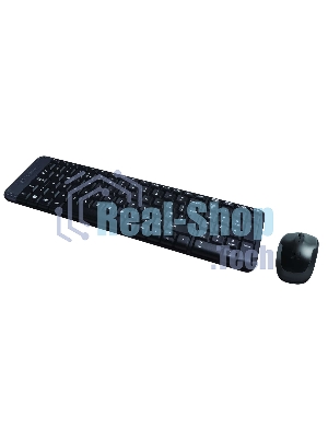 Комплект клавиатура+мышь Logitech MK220 беспроводной, USB, 1000 DPI, чёрный